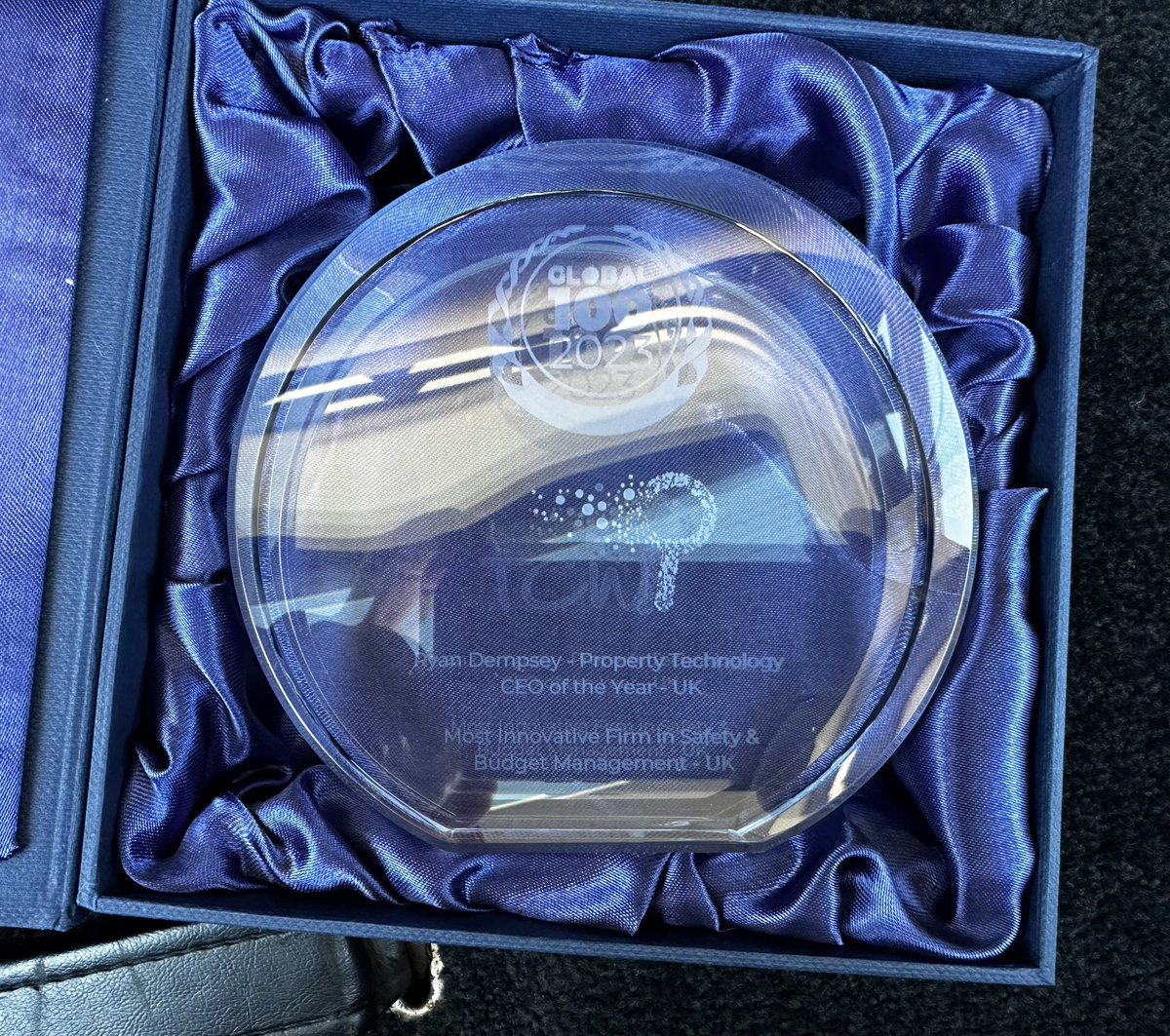 itsmeRyDem's tweet photo. Amazing work for our CEO Ryan. Always nice when an award is given rather than bought! 👀 #TeamTCW #TCWin https://t.co/x7SfHcb0VI