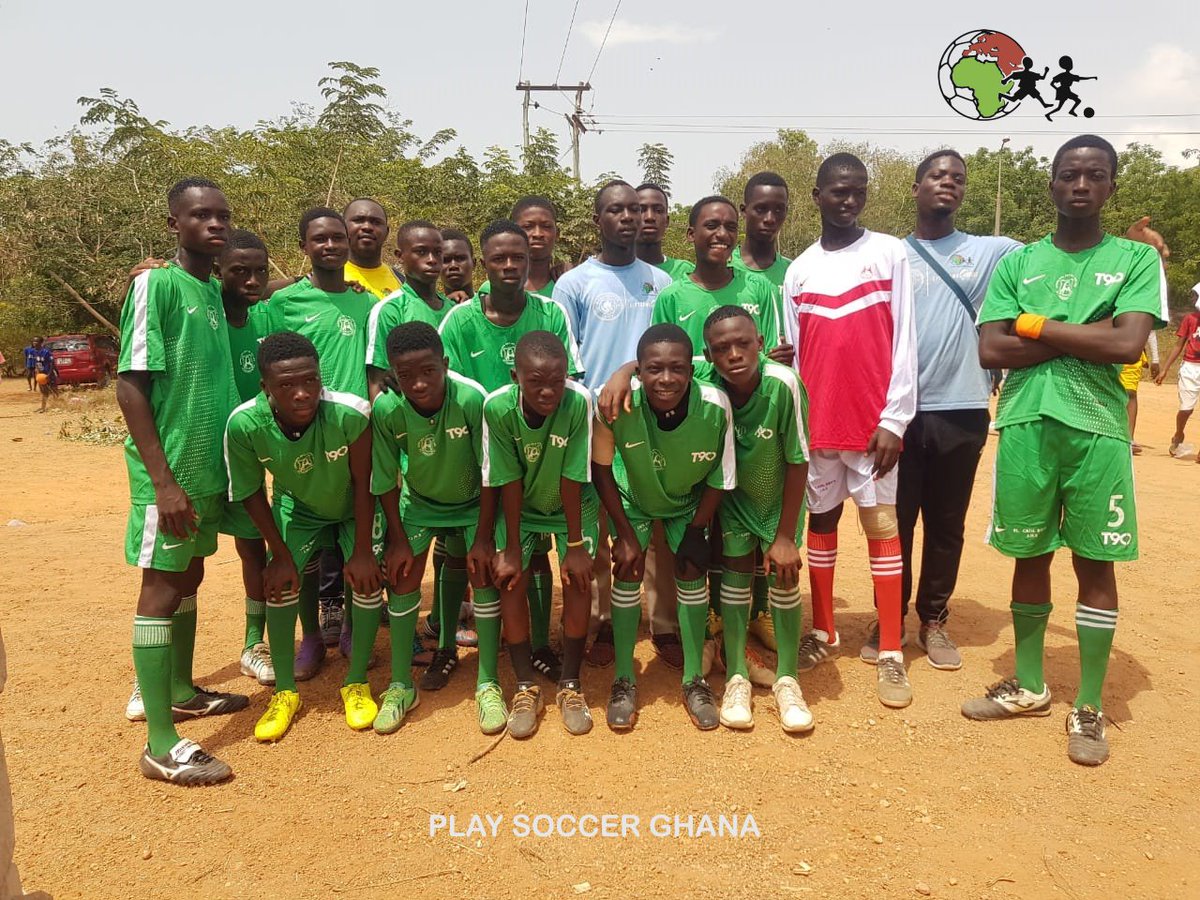 In March 2022, learners from Elmina Catholic Boys School had the opportunity to demonstrate their ability during an inter-school tournament at SSNIT park. our team emerged at 6th out of 12 teams. We are almost there!
Follow <a href="/playsoccergh/">Play Soccer Ghana (Official)</a> for more on our success stories #PFFLFL