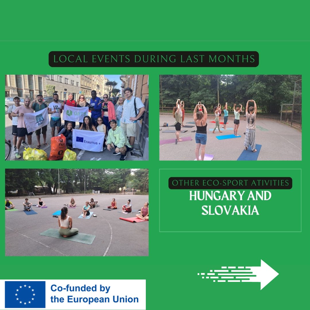 GETS_2022's tweet photo. From July to October, GETS Partners launched diverse events with the goal of boosting awareness of sports sustainability and spotlighting the GETS project with its new E-Learning platform! Explore events below and dive into the GETS E-Learning Course: https://t.co/6Q06ojULd7 https://t.co/yCtHbbusf2