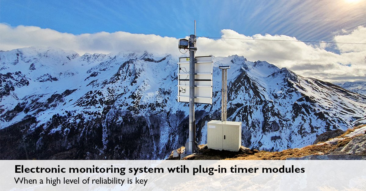 Geopraevent AG relies on Plug-in timer modules from the RIFLINE Complete family to create redundancy in its alarm systems. Read more: dam-mdc.phoenixcontact.com/asset/15644315… #remotemonitoring #infrastructure #alarmsystems