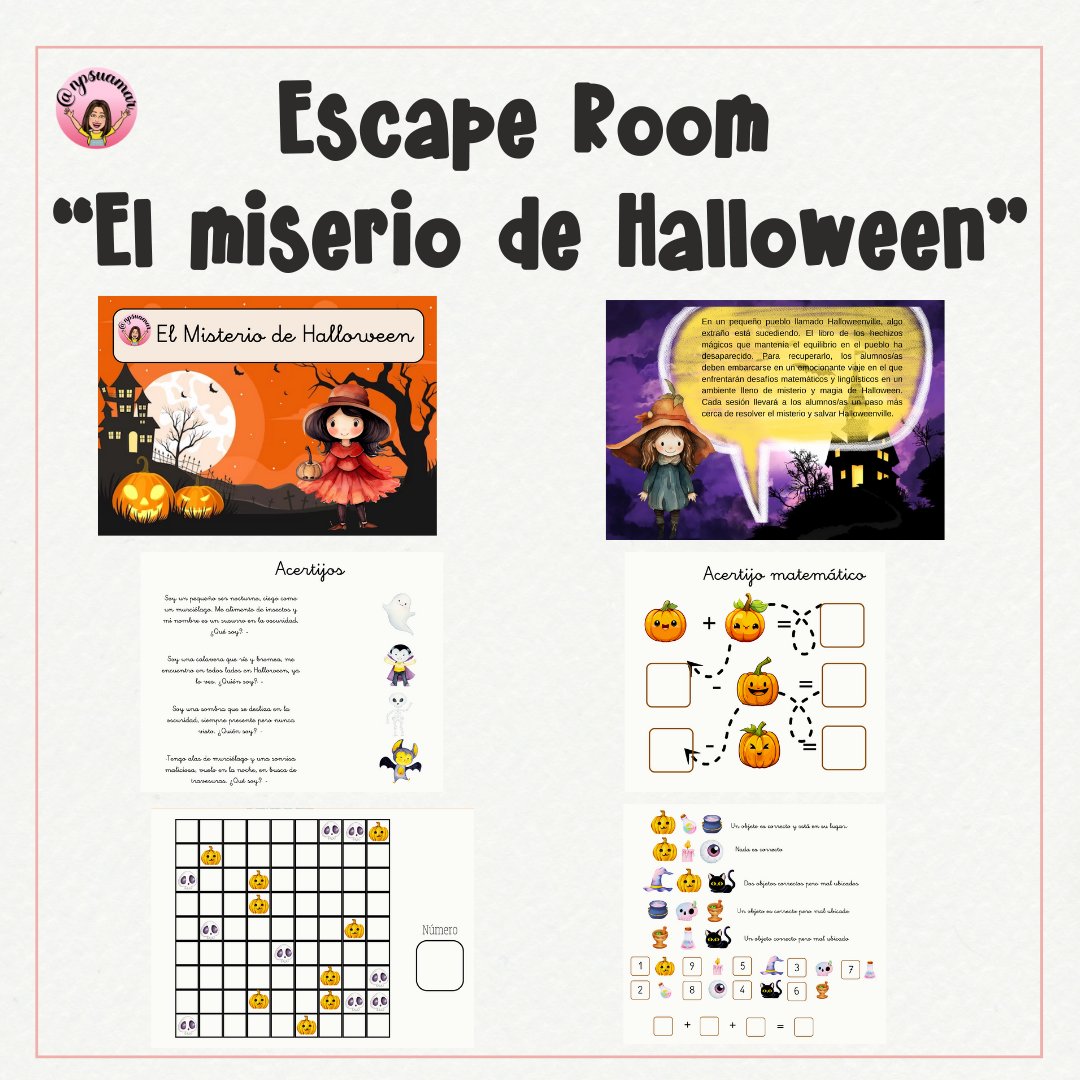 NoeliaSurezMar1's tweet photo. 🎃🌟 ¡Bienvenidos a Halloweenville! 🌟🎃 En el corazón de la magia de Halloween, hemos emprendido una emocionante aventura para encontrar el libro de hechizos perdido.

Para conseguirlo:

https://t.co/cGEiwu1MZK

https://t.co/8yNmdAU5k4 https://t.co/KQ5XMIvWV1