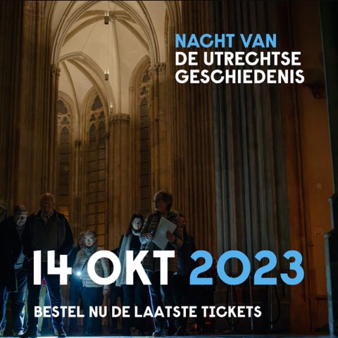 OudUtrecht's tweet photo. Eureka! Bestel je tickets voor de Nacht van de Utrechtse Geschiedenis 2023.
https://t.co/Zpj2HCJVWa https://t.co/q772p5Cvyg