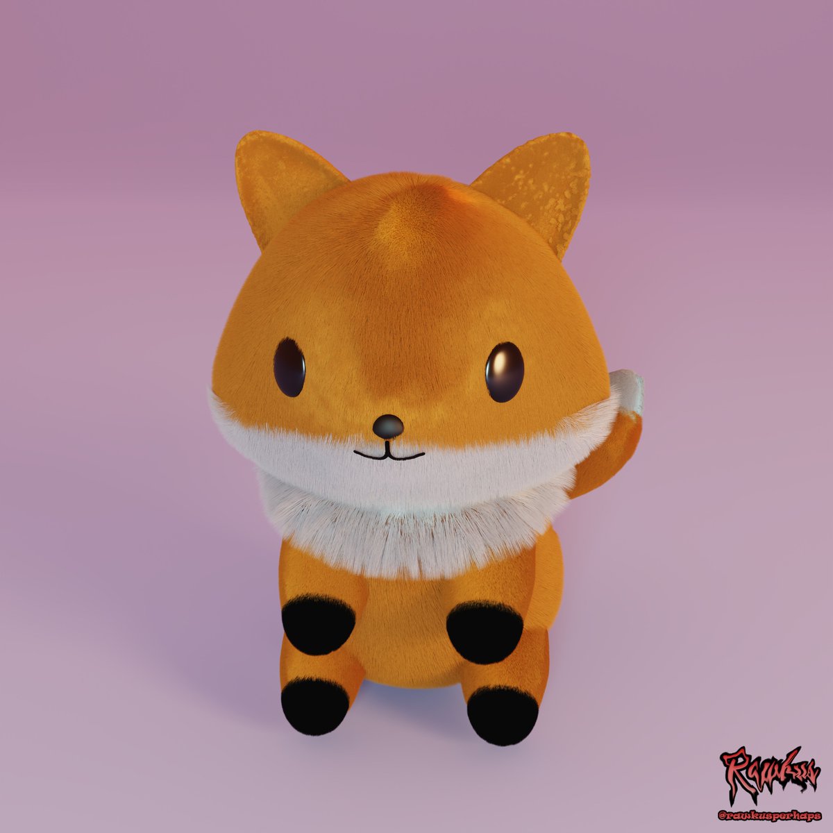rawkusperhaps's tweet photo. I've been doing 3D Plush designs for a while now. I've been trying to do some 3D art daily, small things that take an hour max to do. This was the first design.
#blender #b3d #blender3d #3d #3dart #3ddesign #3dplush #plush #art #fox #fox3d #hairparticles #3dhair #blender3dart https://t.co/IZUODirL7C