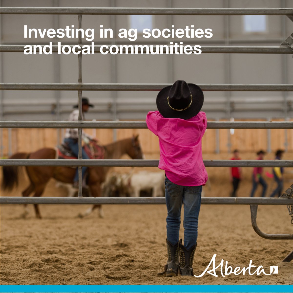 #ICYMI: The Agricultural Societies Infrastructure Revitalization Program is now available to help ag societies across the province upgrade aging facilities that host events like rural fairs, farmers’ markets and rodeos. #abag Learn more: alberta.ca/release.cfm?xI…
