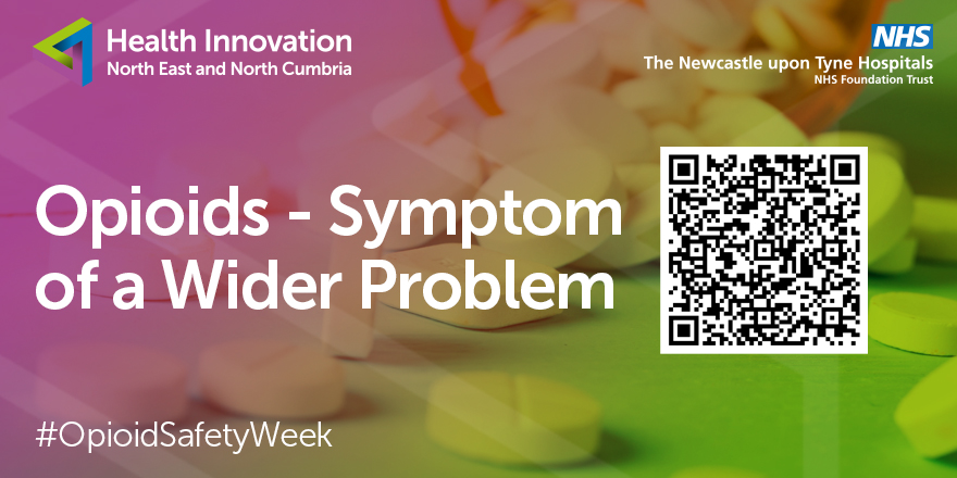 Opioids - Symptom of a Wider Problem 

View a presentation by Ewan Maule, Director of Medicines and Pharmacy at the recent Feeling the Pain Event, which launched the countries first regional Pain Clinical Network.

Please scan the QR code below ⬇️  #OpioidSafety <a href="/NewcastleHosps/">Newcastle Hospitals</a>
