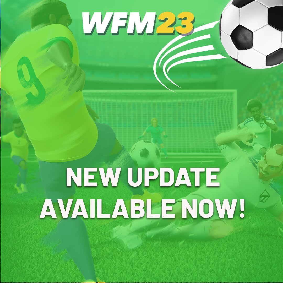 A new update for World Football Manager has been released today.

This includes graphical updates and a few bug fixes. The app should automatically end your to the App or Play Stores automatically. If not, please check your store to manually update the app.

#worldfootballmanager