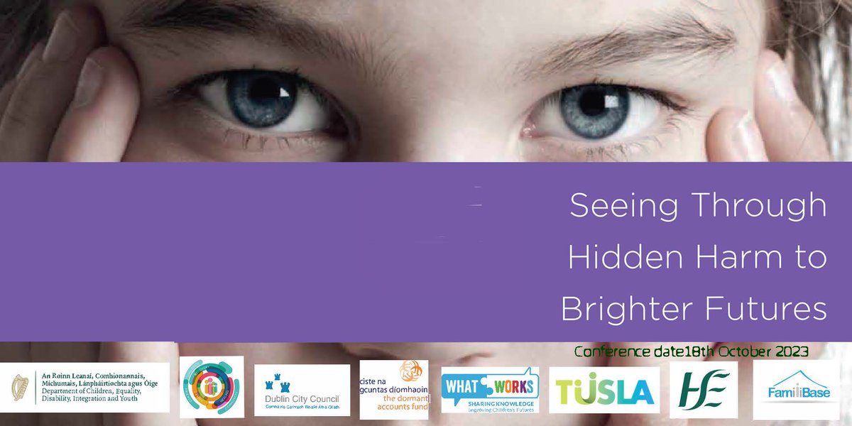 We are so excited! We've had a huge response to our National Conference on the very important theme of Hidden Harm - We are booked out in person and online 😃