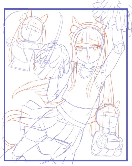 スズスズ… 衝動描きって怖いね