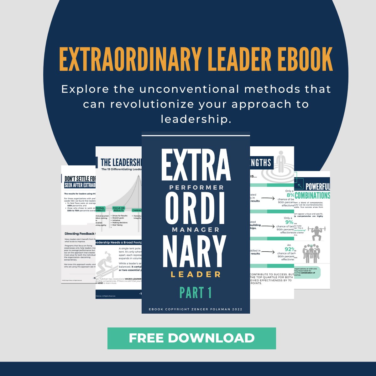 ANNOUNCING Zenger Folkman's Latest Release: The Extraordinary Leader eBook! 

Even with certain shortcomings, any manager has the potential to be extraordinary by harnessing the right combination of strengths.

Download your copy FOR FREE today! zengerfolkman.com/extraordinary-…
