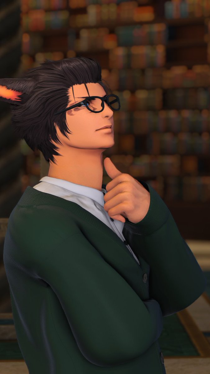 takehiro_endo's tweet photo. Feeling extra nerdy today.

#ffxivsnaps | #GPOSER | #gpose | #NenekoColorsS | #EorzeaPhotos https://t.co/NCoIP3yOV1