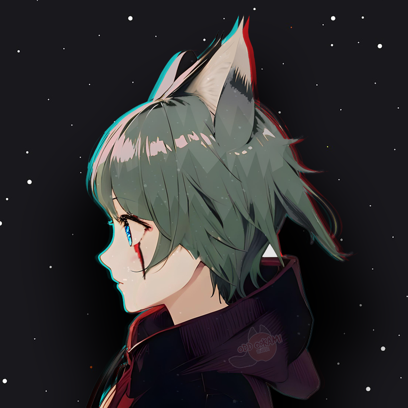 OddOokami's tweet photo. I have a new profile picture and banner :D๐บ #Vtuber #VTuberEN #VtuberGFX https://t.co/bmbTCrcyI5