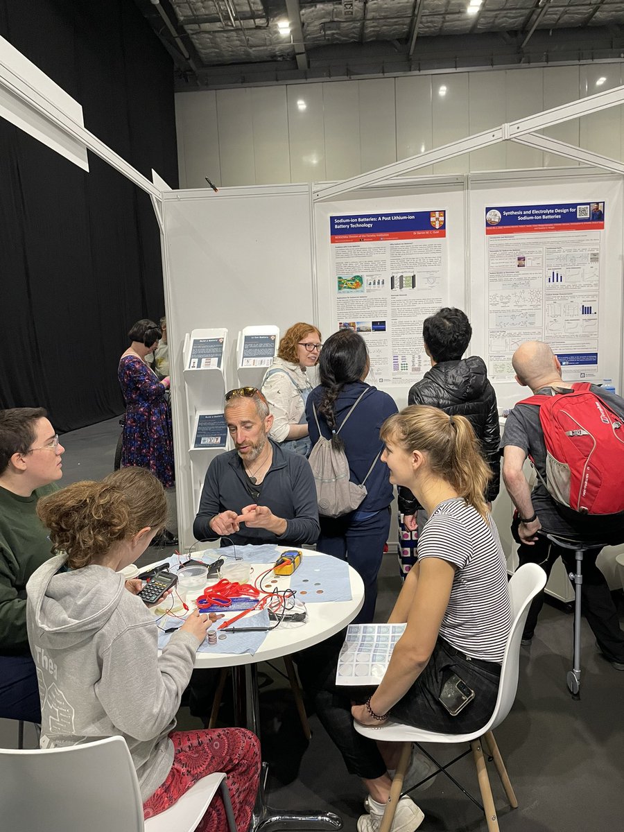 Darren Ould (@darren_ould) on Twitter photo Enjoyed participating in my first <a href="/newscientist/">New Scientist</a> Live event last weekend.🧪 🔭 I’ve been organising our <a href="/FaradayInst/">Faraday Institution</a> battery stand for most of this year, but seeing the hundred if not thousands of people interact with us over the three days made it all worth it. 🔋 Enjoyed participating in my first <a href="/newscientist/">New Scientist</a> Live event last weekend.🧪 🔭 I’ve been organising our <a href="/FaradayInst/">Faraday Institution</a> battery stand for most of this year, but seeing the hundred if not thousands of people interact with us over the three days made it all worth it. 🔋