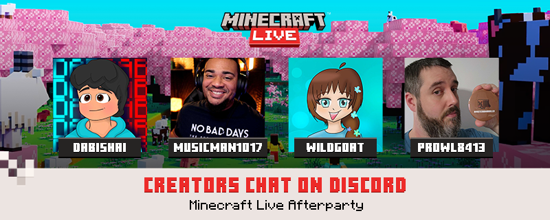 Minecraft Live 2022 Afterparty!