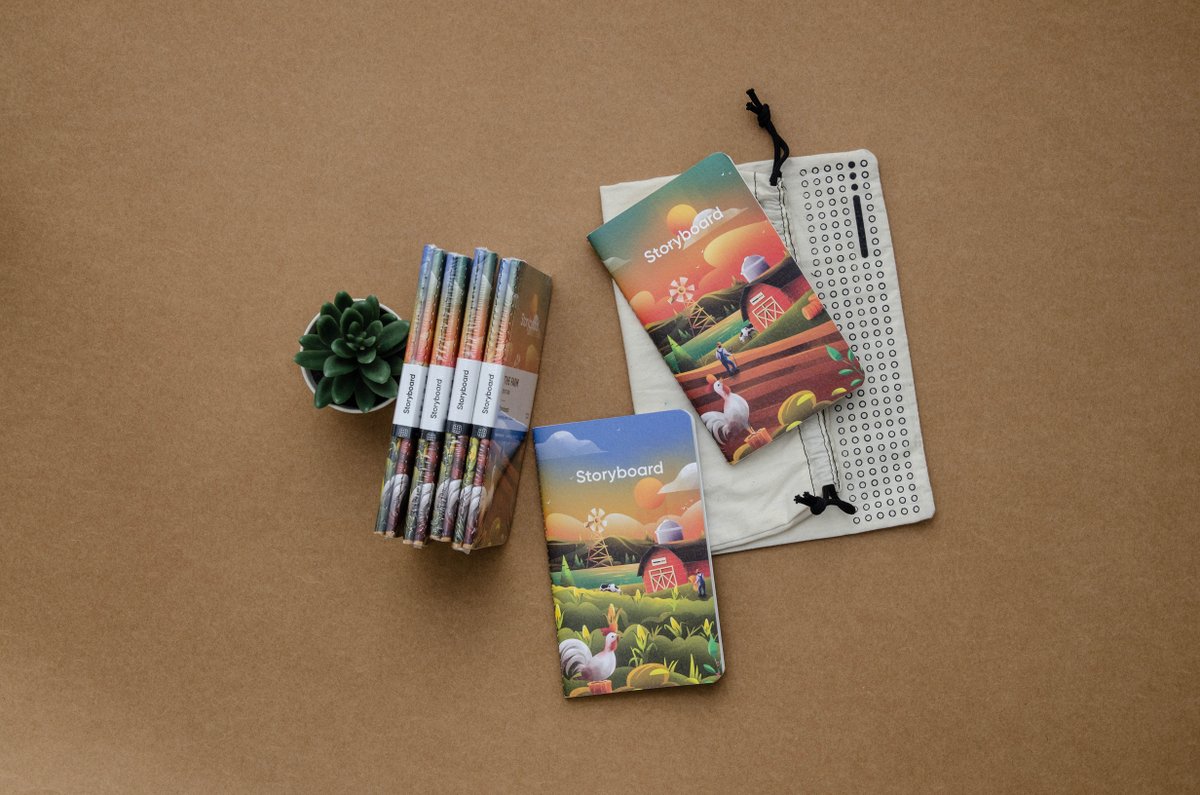 "Harvest your ideas in the StoryBoard Farm Edition. It's where the fields of inspiration meet the pages of innovation." 

#StationeryLove#CreativeWriting#PaperPassion#NotebookObsession#ArtisticJourney#OfficeEssentials#PaperCrafting#PenEnthusiast#JournalingCommunity