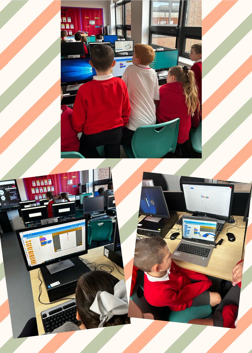 MrsValerio's tweet photo. This morning we had a great live lesson with @Digitaleagles on Coding! 👍 We used VEXcode to learn to use repetition to create colourful shapes and patterns usign the VEX VR robot. We had great fun! 🤖🔴🟥🔺 Thank you so much! @WhinhillPS #CodePlayground #WhinhillDigitalLearners https://t.co/JZVgtZv8Cg
