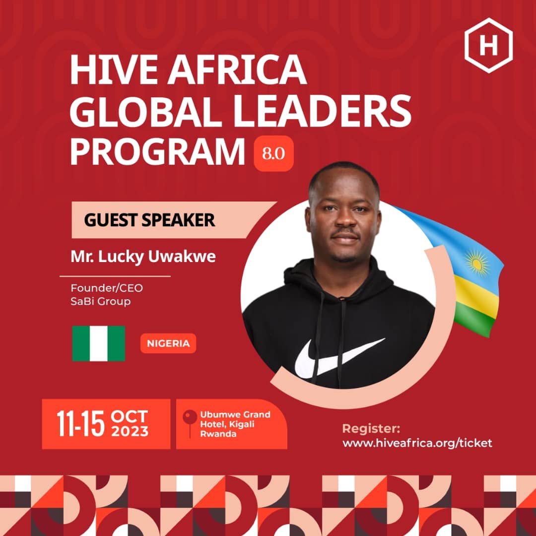 Join the CEO of SaBi 
in the Hive.org global community 
at the Hive Africa event in Kigali 
hiveafrica.org
 #everyone #Highlights