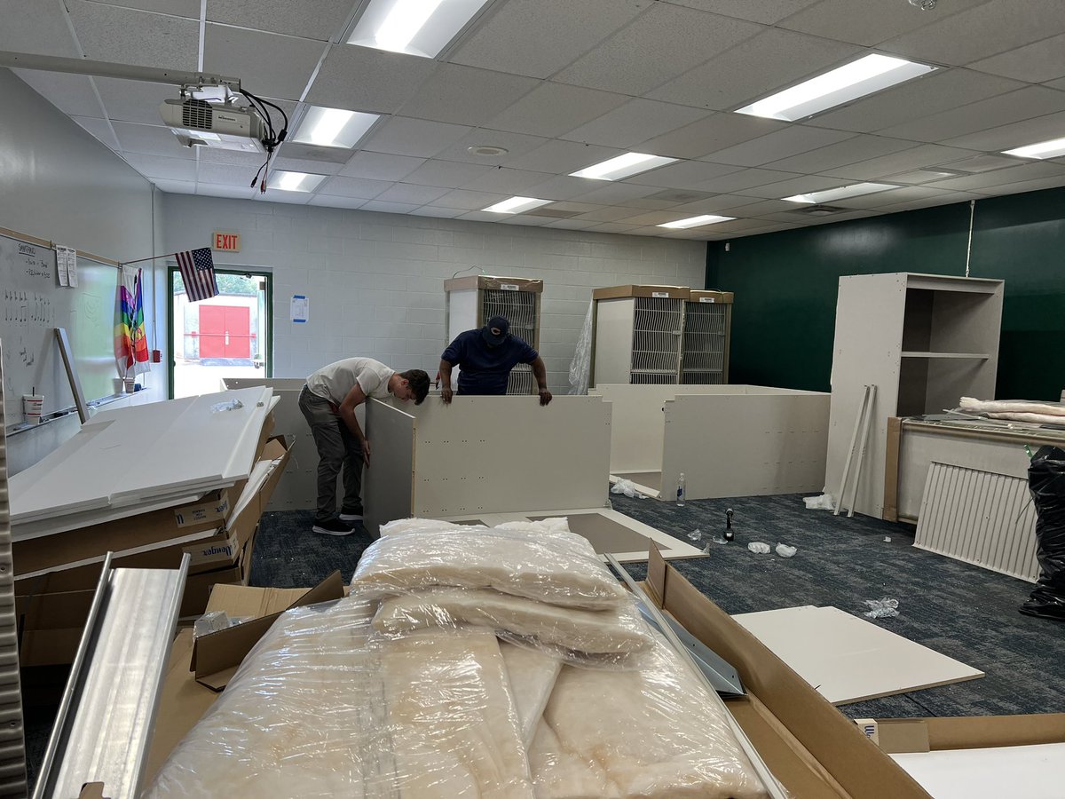 BereaBulldogsMS's tweet photo. ๐ฅ Look at what has ARRIVED!
๐ท Our Band Room is getting a FULL MAKEOVER!
โ
New carpet
โ
New paint
โ
New cabinets
๐ณ Stay tuned for โbefore and afterโ photos to come next week
#lovesupportaccountability #workhardbekind https://t.co/LrqjEDrh4W