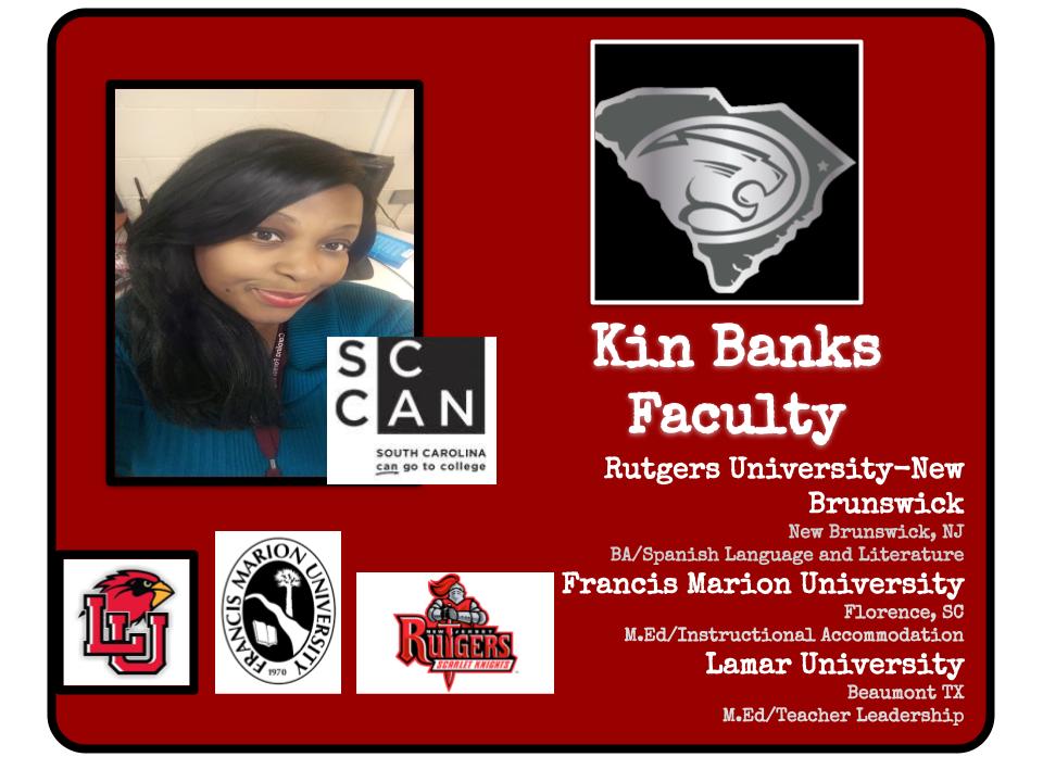Counselors_CFHS's tweet photo. In an effort to promote College and Career Awareness ahead of our College Application Day on October 27th we are showcasing the experiences of our CFHS Faculty and Staff! #SCCANGO #camsc2023 @SCCANGO @SCCommHigherEd https://t.co/GcfizjnDoH