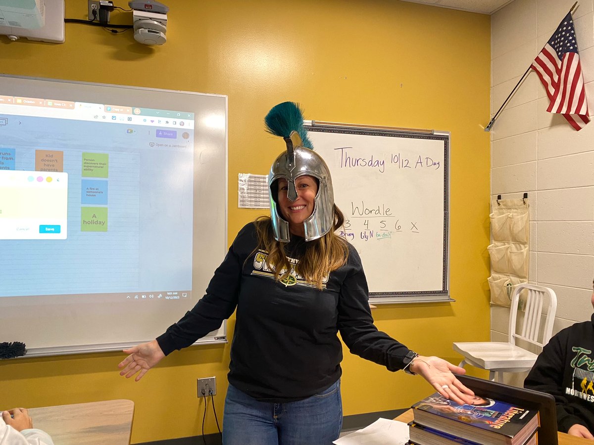 Congratulations Mrs. Bruxvoort! Thank you for making NWJH a place students can feel safe, welcomed, and included💚