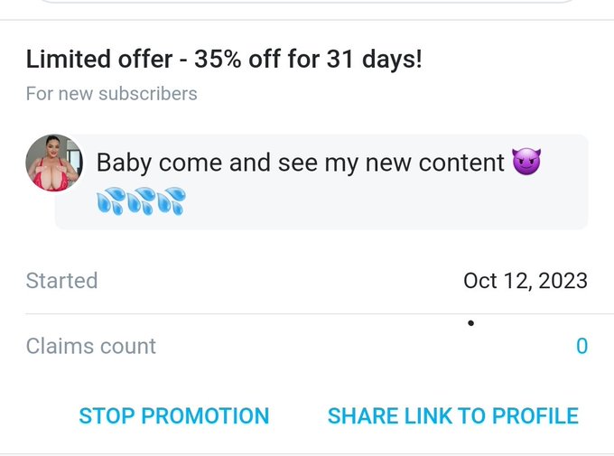 New offer on my VIP page...is about to be very naughty in there 😈😈💦  https://t.co/3iTg8PDsHe https://t<a href="/tag/mvsales"class="tags"><span>#mvsales</span></a>