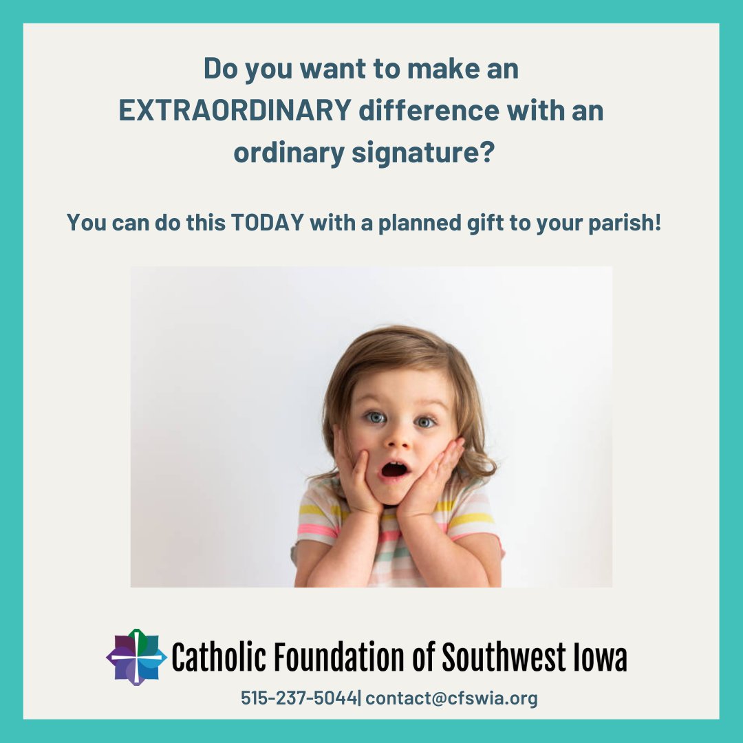 Catholic Foundation of Southwest Iowa tweet media