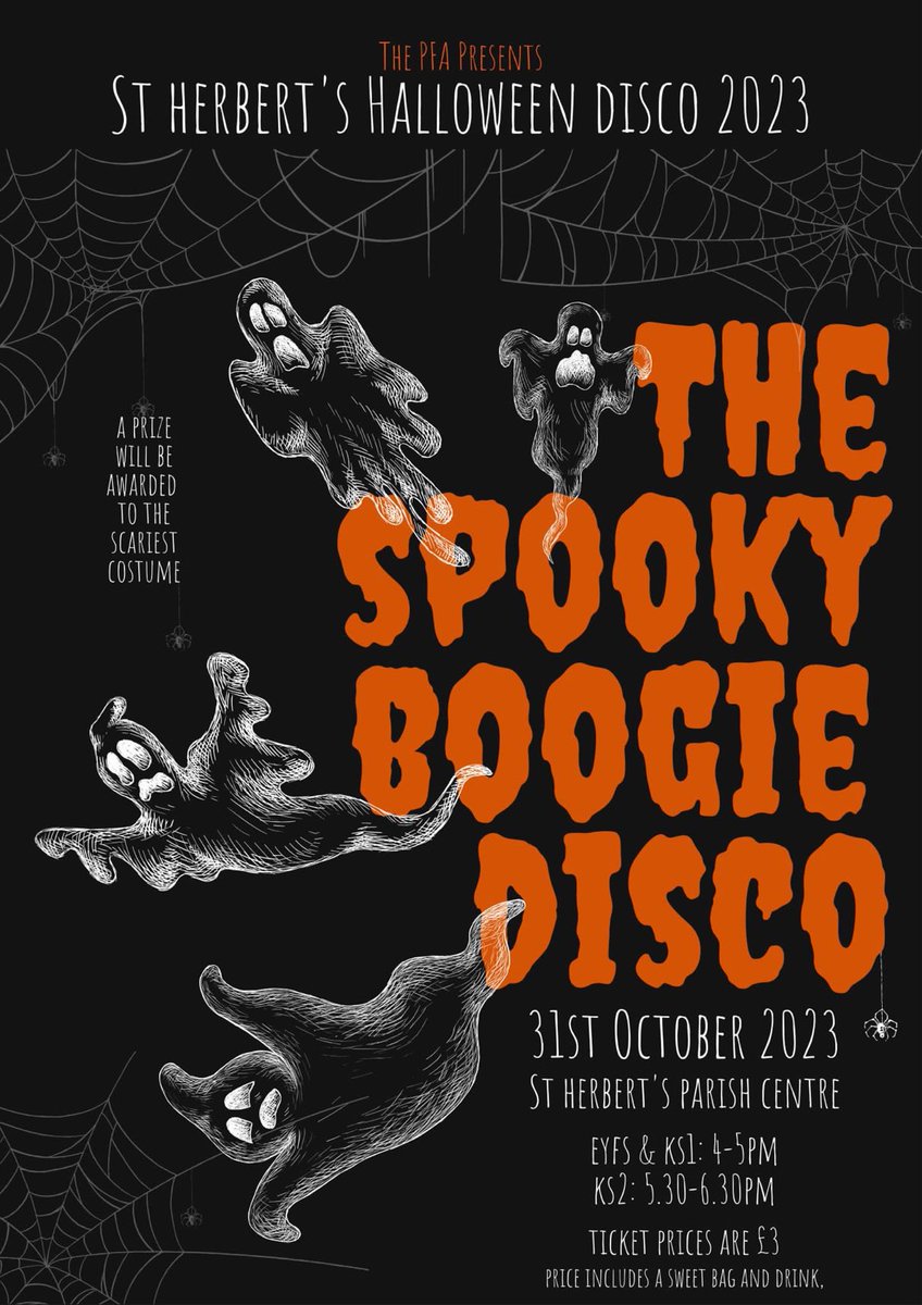 stherbsfriends's tweet photo. Don’t forget to buy your tickets for the Halloween Disco. 

Tomorrow is the final day to order them to ensure your place to have a spooky boogie! 🎃🎃🎃 https://t.co/kn0oaie7gf