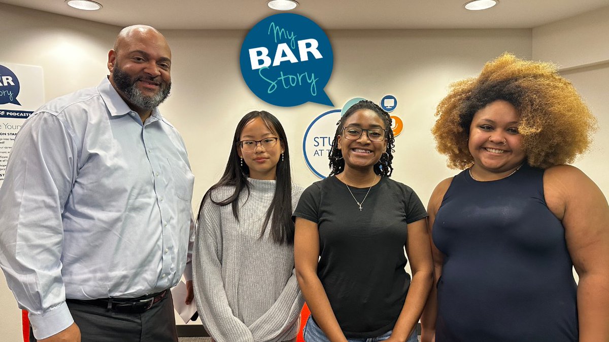 This week's My BarStory podcast is so good, we're releasing it again! These young people deserve to be heard! If you want to feel the power of CMBA and CMBF programs all in one podcast, get ready! buzzsprout.com/2029417/137676…
