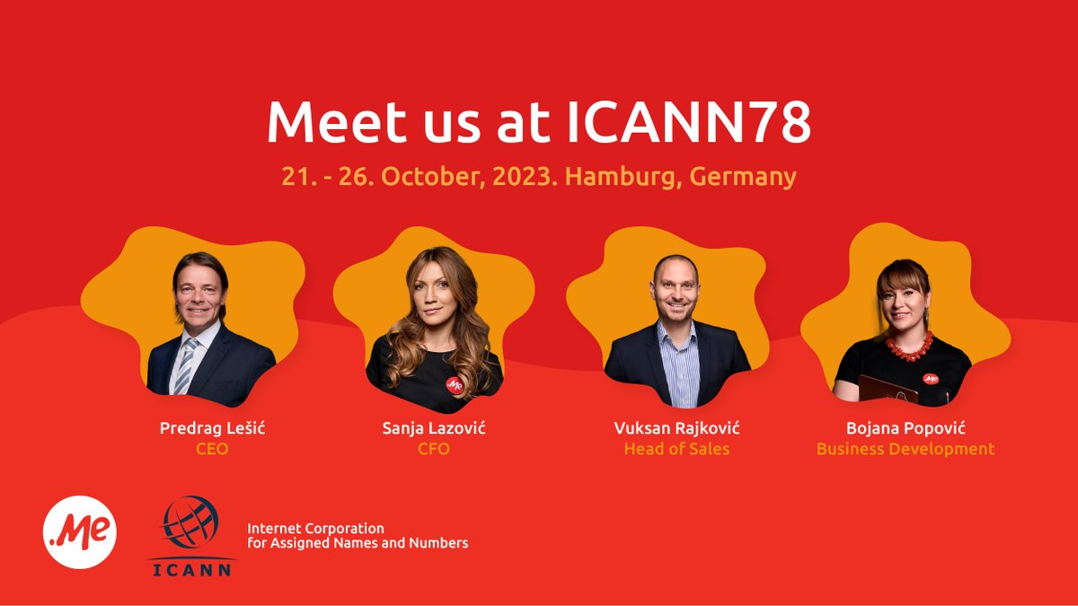 domainME's tweet photo. Exciting times ahead at #ICANN78 - the domain industry's rendezvous! 🤝 Let's connect and collaborate. Book a meeting with us!

#domains #domain #DomainME #ICANN https://t.co/VlSgCYrn8O