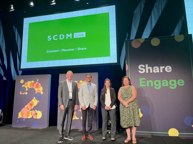 actigraph's tweet image. #ActiGraph Chief Product Officer Kim Rejndrup presented at #SCDM2023: #Wearables in #ClinicalResearch: The Path from Raw Data to Clinical Decision Making. A common thread in the session was how to leverage advantages of #AI as researchers manage an increasing volume of study data