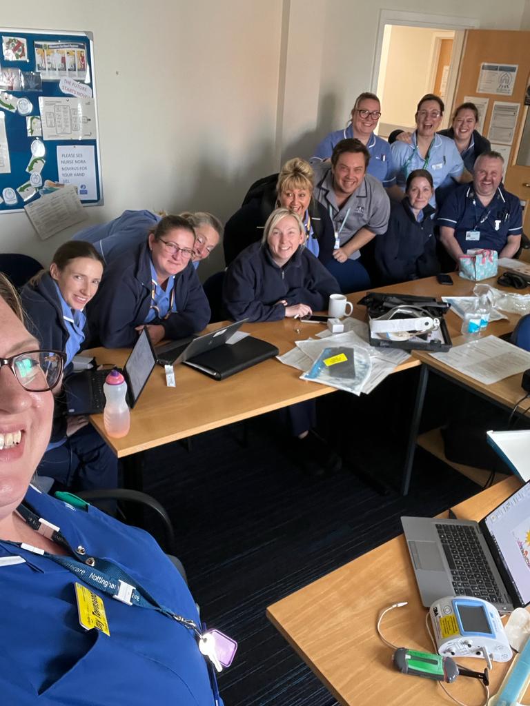 Thanks to <a href="/Town44970408Amy/">Amy Townsend</a> for putting on some excellent NWPT learning huddles across the community nursing teams <a href="/NottsHealthcare/">Nottinghamshire Healthcare</a> 👏👏 <a href="/NewarkICT/">Newark Community Nurses</a>    thanks to all the teams for your time and enthusiasm! Look forward to seeing <a href="/wellrushcliffe/">Rushcliffe Adults Community Service</a> team next 👍