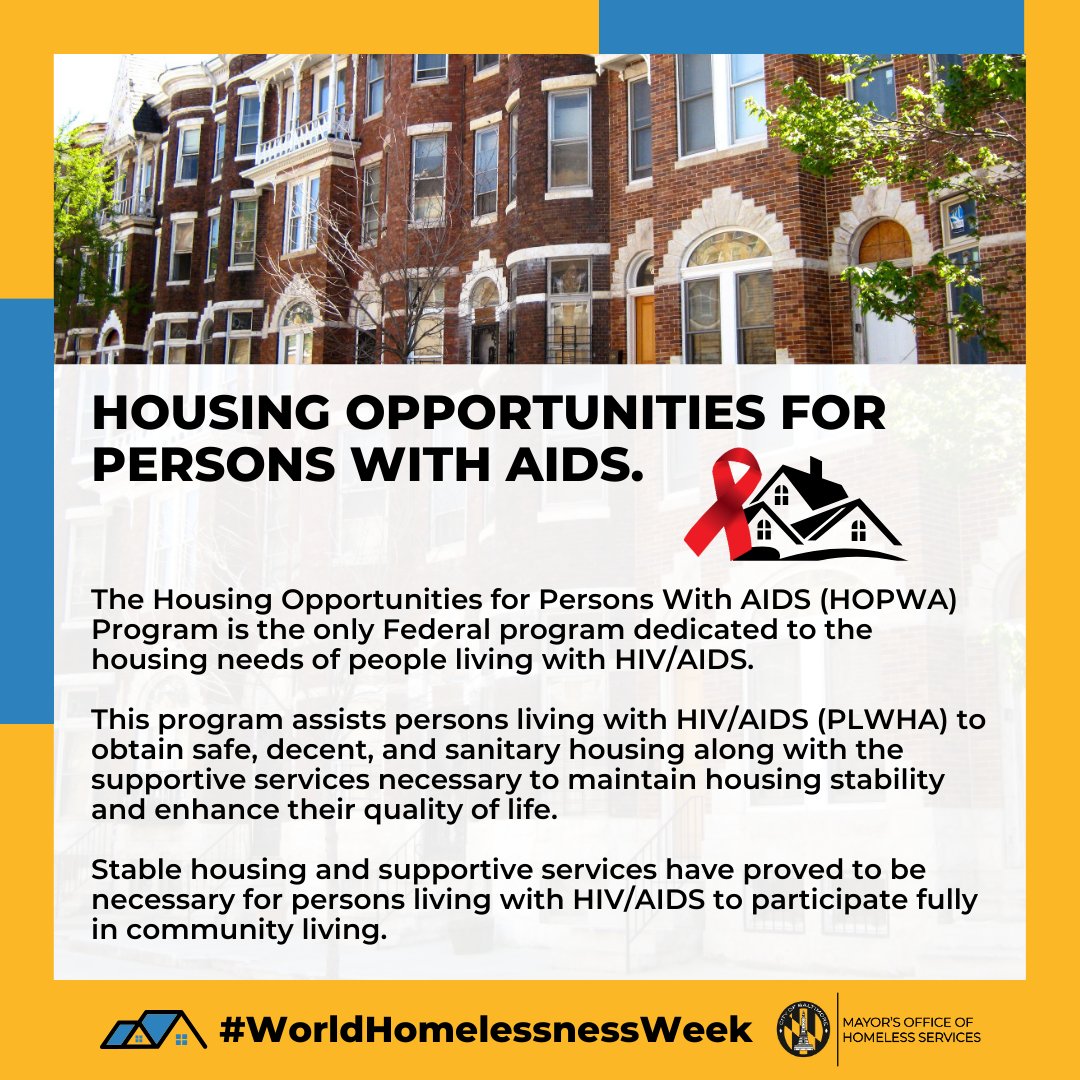 BaltimoreMOHS's tweet photo. MOHS is committed to making homelessness rare, brief, and nonrecurring in Baltimore City. 

To support neighbors in their housing journey, we have implemented several initiatives and programs that will improve our homeless response system.
#WorldHomelessnessWeek https://t.co/PAXEurDXfg