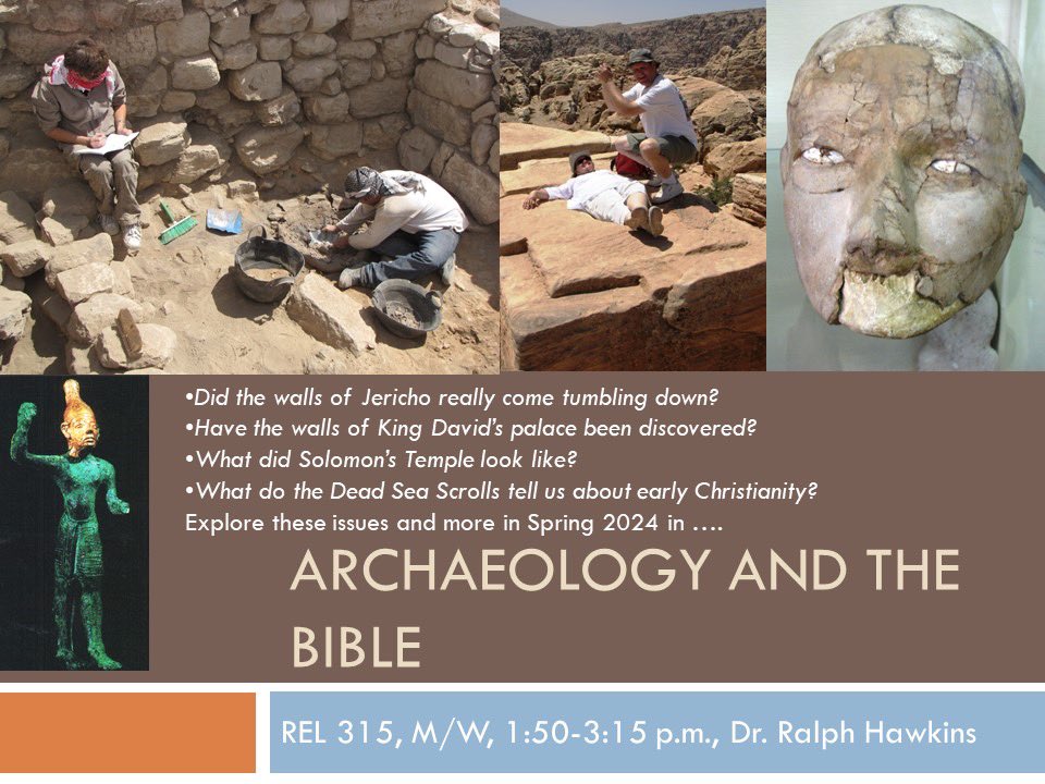 Coming to @AverettU1859 this spring!  #Archaeologyandthebible #biblicalarchaeology