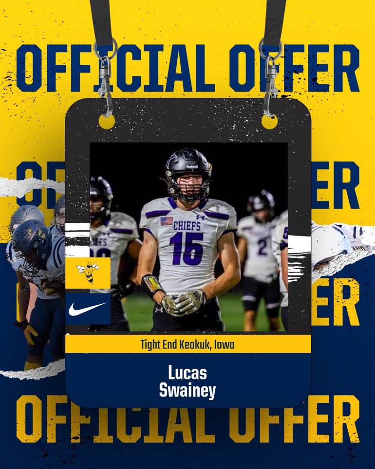 Swainey (@lucas_swainey) on Twitter photo Excited to announce I’ve received an offer from Graceland! Thank you <a href="/BirgeAndrew/">Andrew Birge</a> and <a href="/GracelandFB/">Graceland Football</a> !! <a href="/KeokukFootball/">Keokuk Football</a> Excited to announce I’ve received an offer from Graceland! Thank you <a href="/BirgeAndrew/">Andrew Birge</a> and <a href="/GracelandFB/">Graceland Football</a> !! <a href="/KeokukFootball/">Keokuk Football</a>