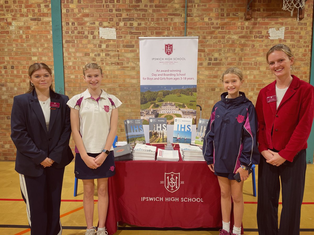 Thank you <a href="/EastBergholtHS/">East Bergholt High School</a> for welcoming us at the Pathways event this evening. And to our students for their enthusiasm talking about what makes our Sixth Form so special.