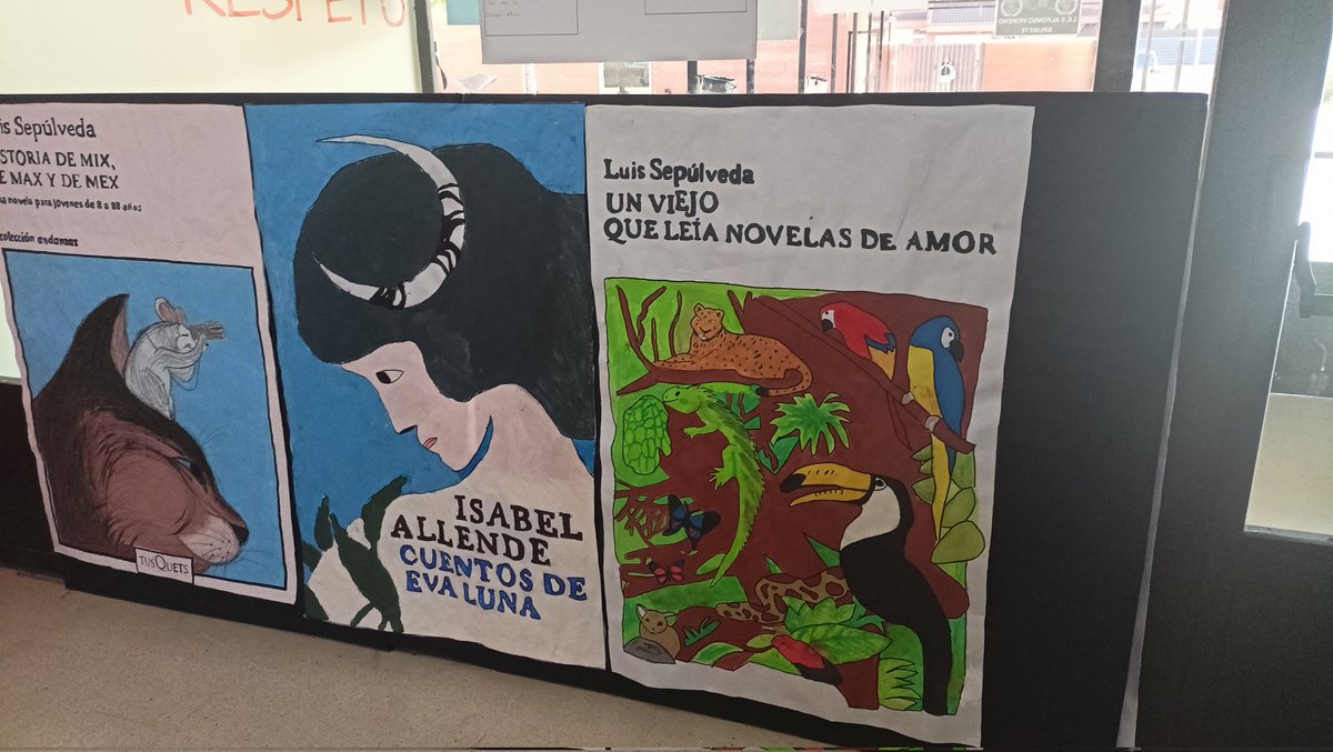 ramonroldanh's tweet photo. "Cada cien metros el mundo cambia"
-Roberto Bolaño.
#12Octubre 
Este año, en mi instituto, hemos descubierto #Chile. #DescubriendoAmérica https://t.co/cK5vinv0PQ