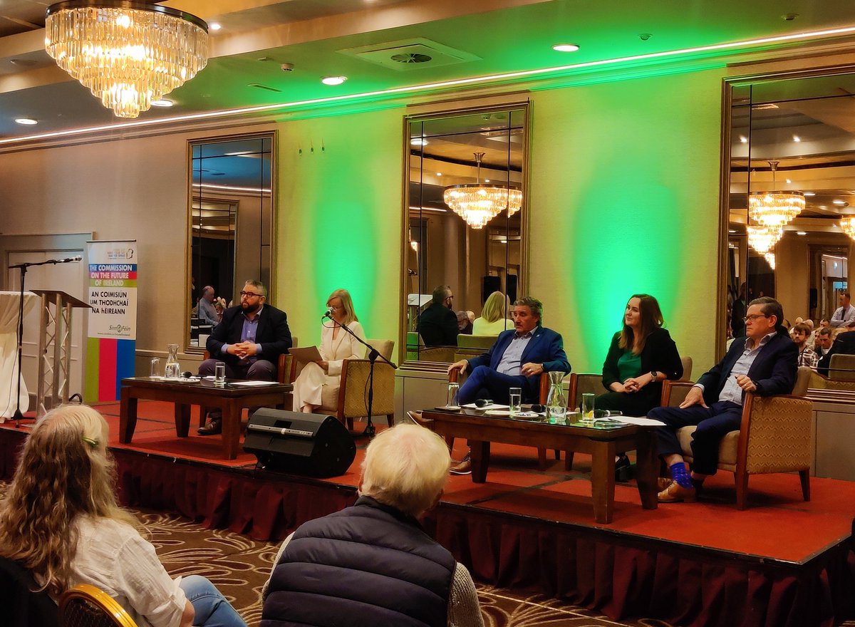 Great discussion held tonight in Waterford at the People's Assembly on Irish Unity. The conversation is well and truly under way. 

A new Ireland is for everyone. You can have your say here/Bí mar chuid den comhrá 👉 sinnfein.ie/futureofireland
#PeoplesAssembly #FutureofIreland