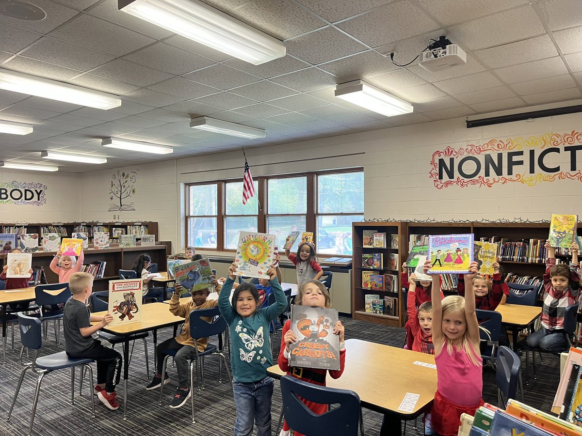 First trip to the library is in the books!