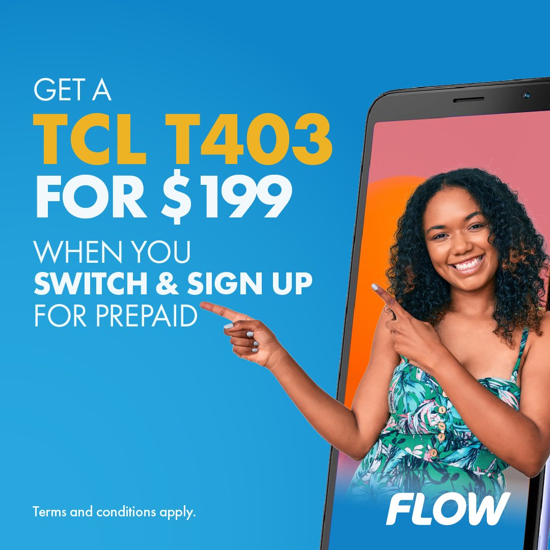 FLOWGrenada's tweet image. Ready for a new phone and a better network? 🤳🔥
Switch today and make that tech dream a reality! 📲✨ #SwitchAndSave #GetmorewithFlow