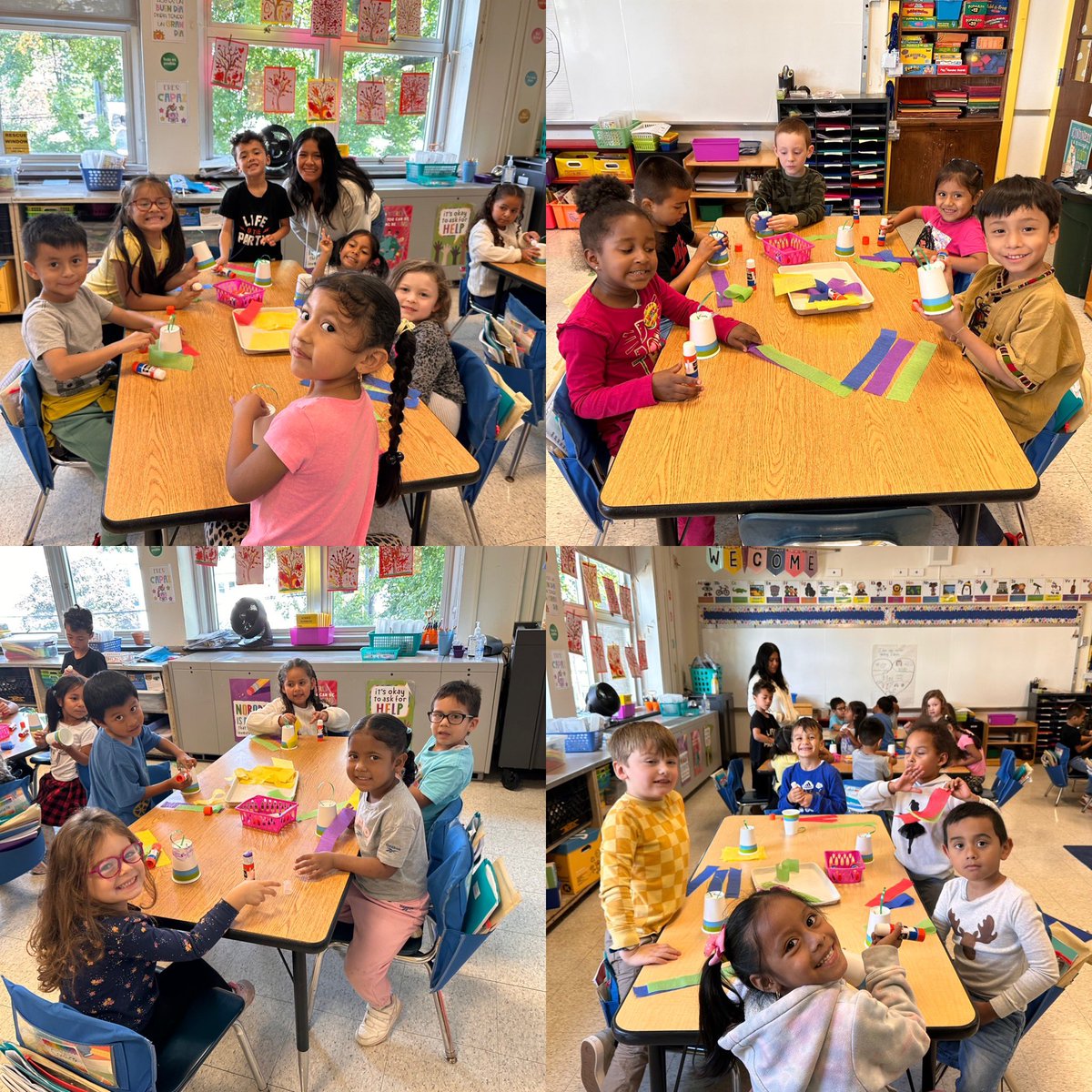 Srta_Lavado's tweet photo. Rom-pe-la, rom-pe-la, rómpela piñata 🪅.  Today with support from @Cjimenez104 and Ms. O’Brien room 202 made piñatas to celebrate Latino Heritage Month.  @ParkPrinc @EMercadoAP @nancydarroyo @mariaAmeyer03 #latinoheritage #krocks #makeitfunthelearningwillcome https://t.co/AV5OCSveCN