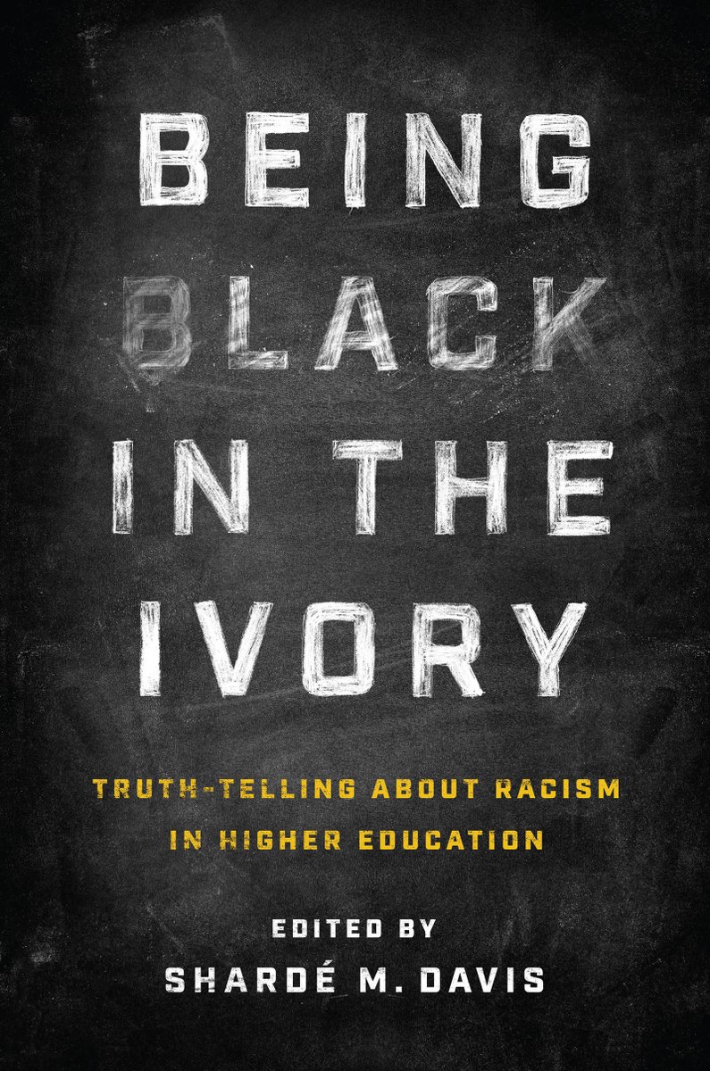 It’s happening #BlackintheIvory @DrShardeDavis @UNC_Press 🖤✊🏿🤎