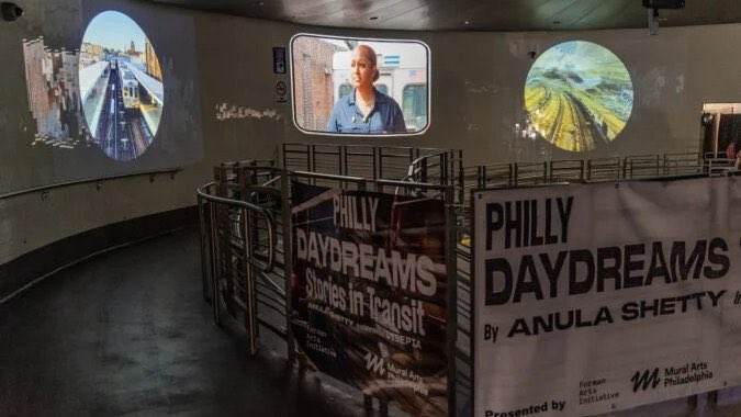 SEPTAPHILLY's tweet image. Busy this weekend? Stop by the oculus at City Hall to view Philly Daydreams - Stories in Transit. Free to the public - open Friday from 11AM - 2PM and Saturday/Sunday from 1PM - 4PM. #ISEPTAPHILLY #waytogo #ArtInTransit #MuralArts #FormanArtsInitiative