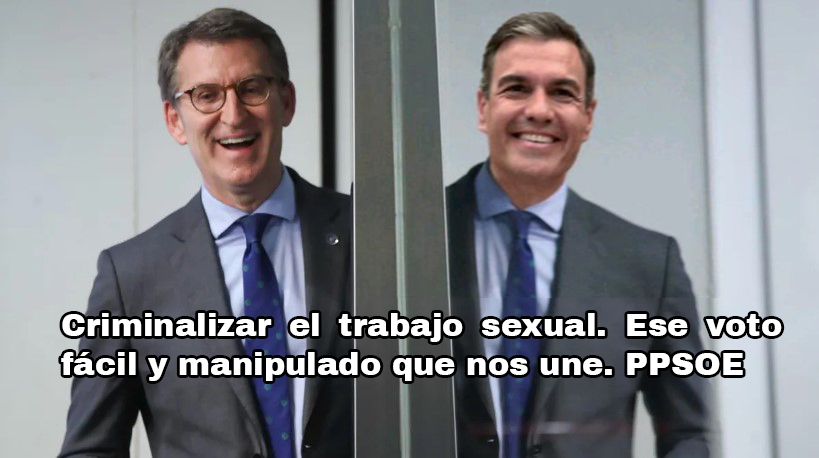 stopabolicion's tweet photo. La criminalidad crece con paso firme en España. Recuerda que la Ley Seca Sexual que impulsan PP y PSOE demonstradamente aumenta la criminalidad especializada en el trabajo sexual clandestino. https://t.co/L5ovmLqqj1