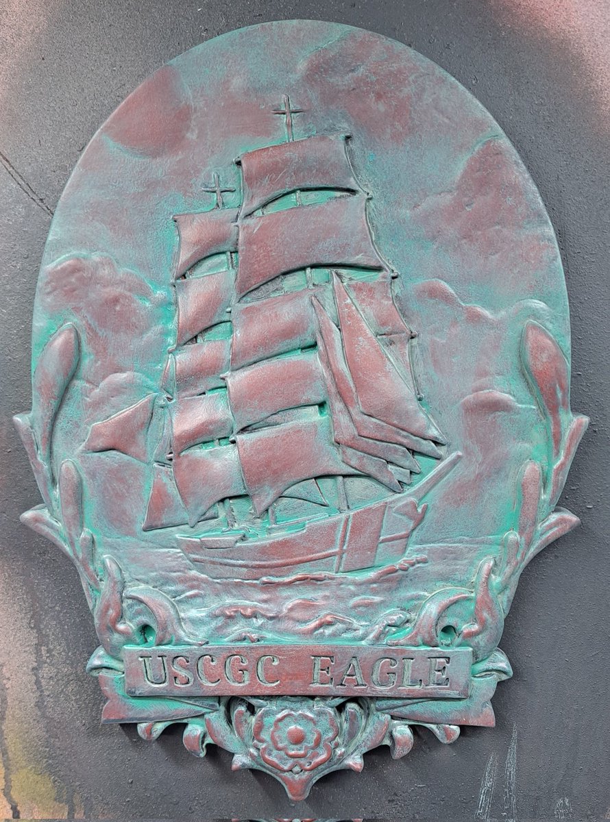 TinCupSigns's tweet photo. Almost there!

#3dmodeling #3dprinting #blender 
#tincupsigns #smoothon #monsterclay #ramaterials #siliconemold #moldmaker #resincasting #plasterart #reliefcarving #basrelief #tallship 
 #uscg #uscgc #uscgceagle #uscgeagle @USCG @USCGNortheast @USCGAcademy https://t.co/l8fwuIwjQw