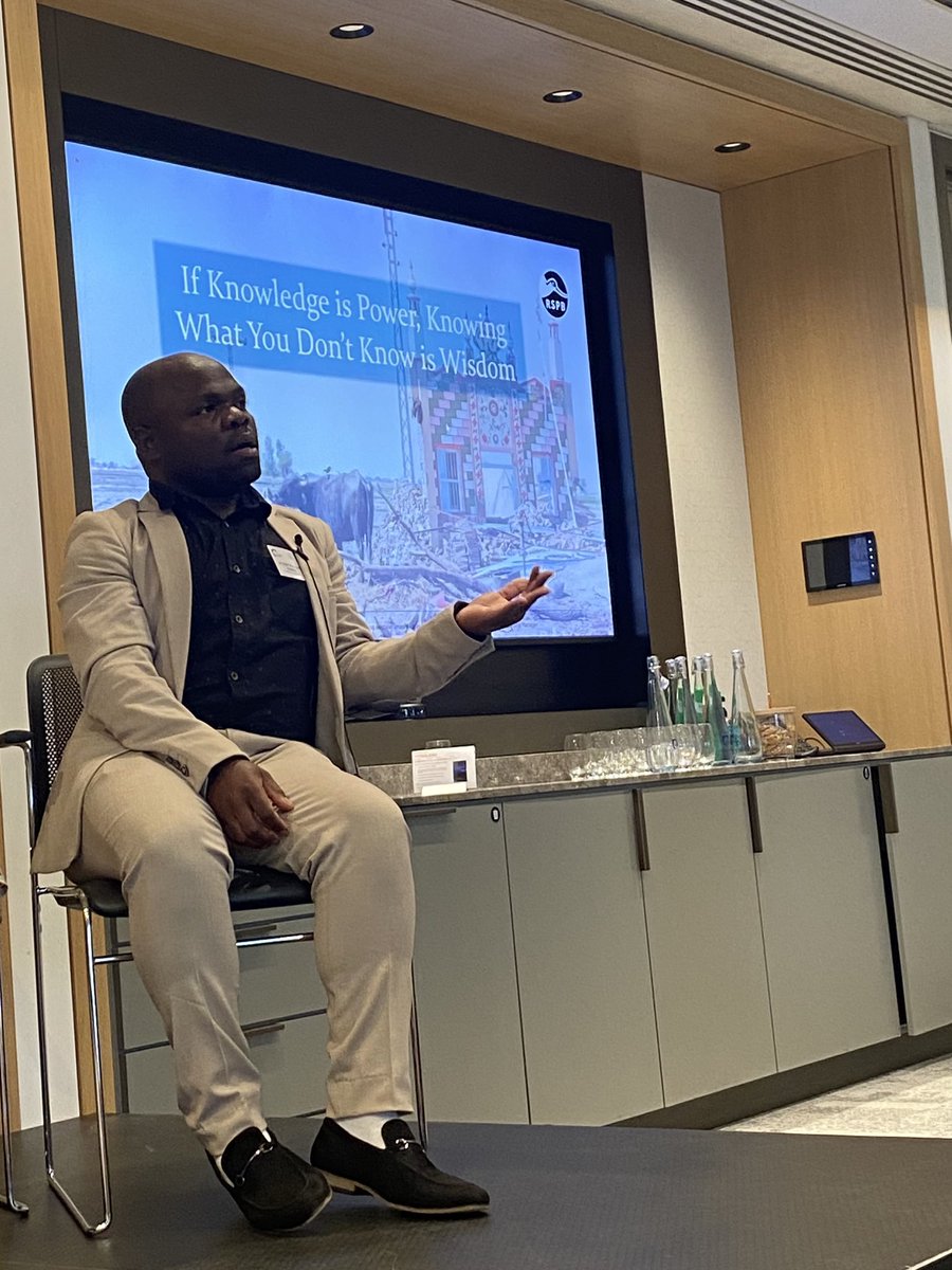 DurrellWildlife's tweet photo. @Atwoooki2 @MSCecolabel @LivW_H @ZSLconservation @Natures_Voice @JerseyOAC @CanneySusan Jake Zarins of RSPB (@Natures_Voice) and Dr Peter Musinguzi (@Atwoooki2) taking part in a panel on the challenges and opportunities of development and conservation organisations working together 🤝 

Other panelists represent @people_in_need @WhitleyAwards and @FaunaFloraInt https://t.co/HmmKZw7Jy9