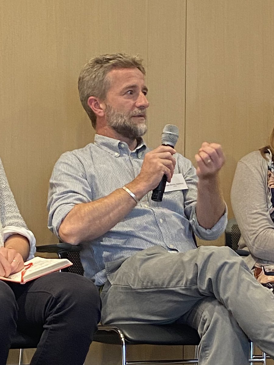 DurrellWildlife's tweet photo. @Atwoooki2 @MSCecolabel @LivW_H @ZSLconservation @Natures_Voice @JerseyOAC @CanneySusan Jake Zarins of RSPB (@Natures_Voice) and Dr Peter Musinguzi (@Atwoooki2) taking part in a panel on the challenges and opportunities of development and conservation organisations working together 🤝 

Other panelists represent @people_in_need @WhitleyAwards and @FaunaFloraInt https://t.co/HmmKZw7Jy9