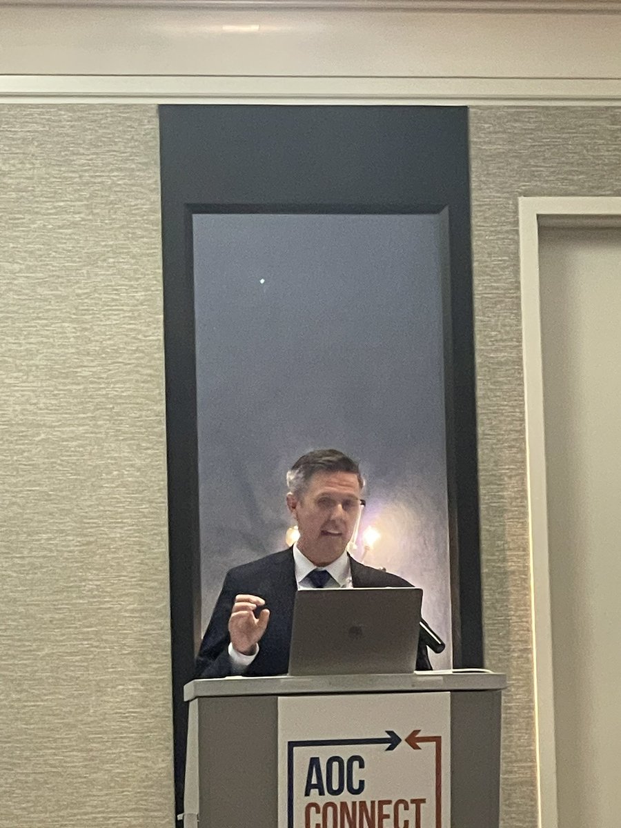 WakeForestOrtho's tweet photo. Chris Ina, our Director of Outreach / Athletic Training and Fellowship at @wakeforestmed @AtriumHealthWFB presenting on surviving the AT labor crisis together with Dr. Dieringer, EdD President of @NATAFoundation at the Annual @MyAOCConnect Conference. @AT_AHWFB 🎩 https://t.co/VocoQj00oB