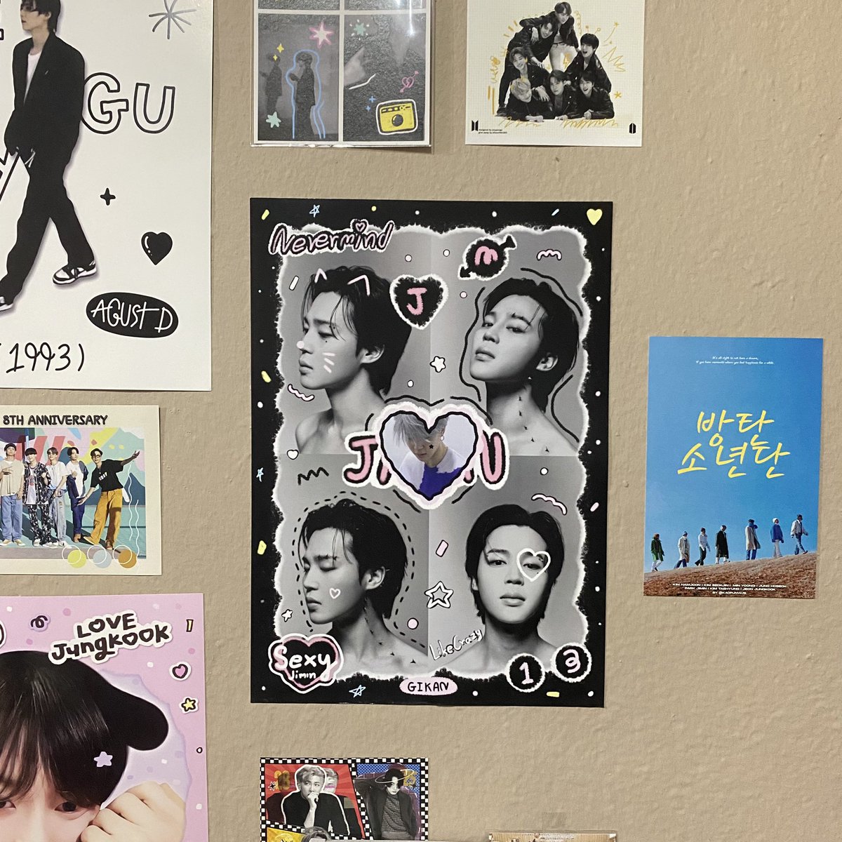 gikan ᴮᵗˢ •รักพี่ยุนกิิิิ tweet media