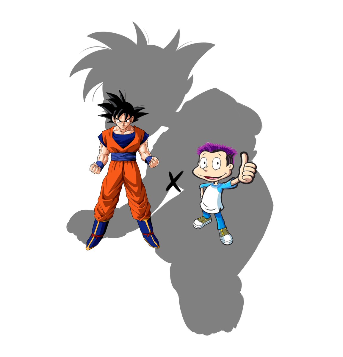 Arti_god's tweet photo. The Fusions 01x13 (Goku x Tommy Pickles) 
#TheFusions https://t.co/lLrVSTz2T7