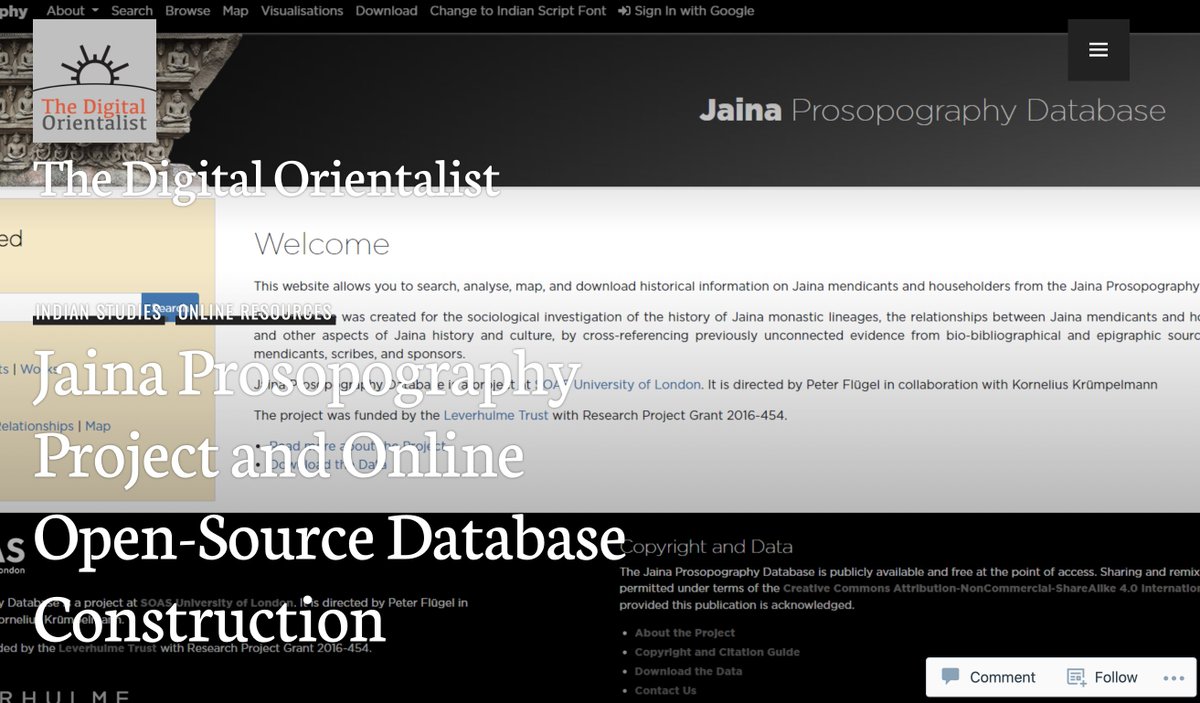 DigiOrientalist's tweet photo. #tbt 3yrs ago: 
Jaina Photography Database, introduced to you by the then contributor Julie A. Hanlon, for #indian Studies
This project was developed by the Center for Jania Studies @SOAS &amp; the Center for DH Studies @sheffielduni 
#indianstudies #collabs #tbt #jaina https://t.co/L7kNyycT6F