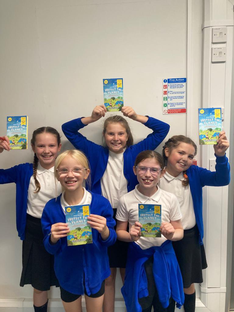 RichmondHillPA's tweet photo. What a wonderful assembly we have had today by our Y6 girls who have been inspired by @Zoologist_Jess book ‘ Protect the Planet’, They created powerpoints and gave a brilliant message in a creative way to the whole school (435 of them) 💙 What ⭐️⭐️⭐️⭐️⭐️@TheRoseLearning https://t.co/0oXbnoYqm3